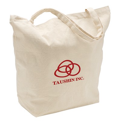 10 oz Cotton Canvas Tote Bag: 20" W X 17.5" H